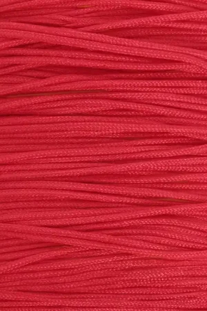 Fil de jade - Fil nylon tressé 0.5 mm - Rouge x9m Promo Stagionale