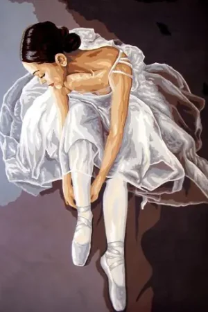 Canovaccio antico - La ballerina - Collection d'Art Scelto Dai Clienti