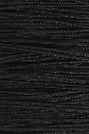 Spedizione Espresso Fil de jade - Fil nylon tressé 0.5 mm - Noir x9m