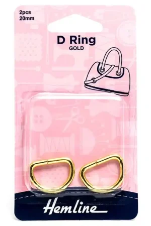 Solo Oggi Anelli per Borse a Forma di D - Hemline