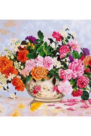 Ordina Subito Canovaccio antico - Vaso di fiori - Collection d'Art