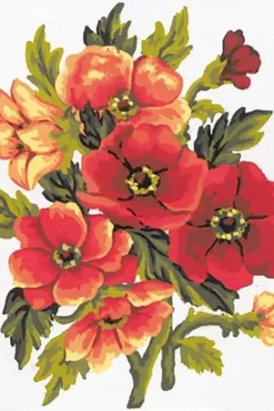 Canovaccio antico - Fiori gialli - Collection d'Art Nuovo Arrivo