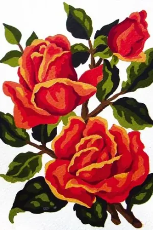 Canovaccio antico - Rose - Collection d'Art Acquista Ora