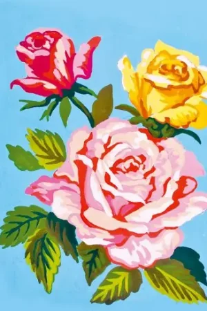 Canovaccio antico - Rose - Collection d'Art Professionale