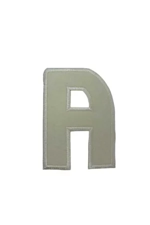 Applicazione Panna Termoadesiva Patch Panno Lettera Ricamo Alta 11 Cm Soddisfatti O Rimborsati