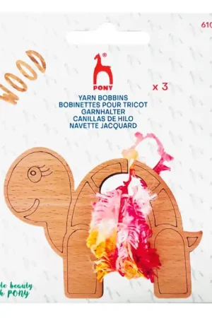 Bobine in Legno a forma di Tartaruga - Pony Esclusivo