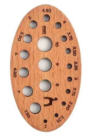 Misuratore per Ferri Ovale in Legno - Pony Compra Online