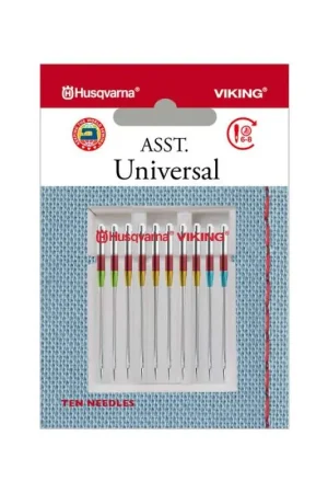 Scelto Dai Clienti Aghi Universali Husqvarna Viking - Blister da 10 pz misti
