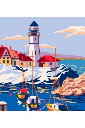 Nuova Collezione Canovaccio antico - Il piccolo porto - Collection d'Art