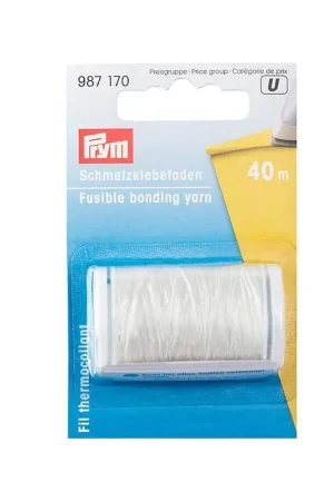 Prym, Filato Termoadesivo Trasparente 40 m Esclusivo