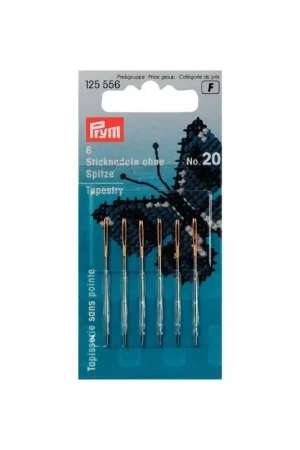 Prym, Set 6 Aghi per Lana senza Punta n. 20 Offerta Lampo