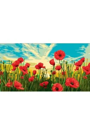 Novità Canovaccio antico - Campo di papaveri - Collection d'Art