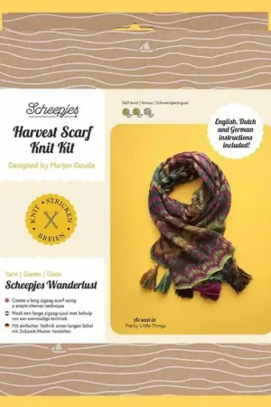 Kit di Maglia - Sciarpa Harvest - Scheepjes Non Perdere