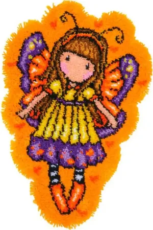 Kit di Latch Hook - Tappeto Gorjuss Uplifted - Vervaco Economico