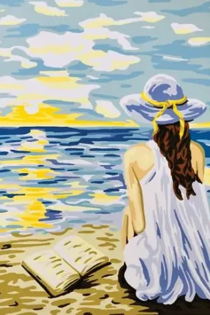 Canovaccio antico - Lettura in spiaggia - Gobelin. L Ultime Pezzi