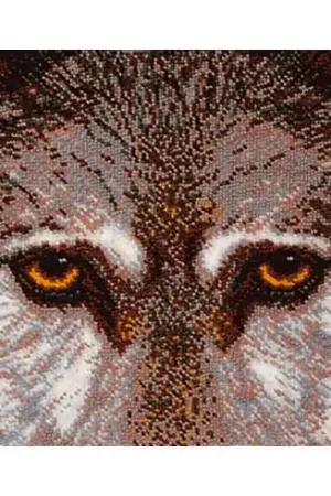 Kit di ricamo con perline - Lupo - Charivna Mit Direttamente Dal Produttore