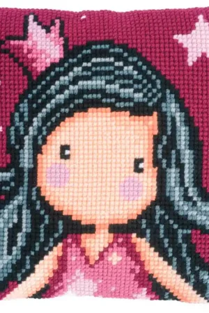 Prezzo Di Fabbrica Kit Punto Croce Cuscino - Gorjuss. Dreaming - Vervaco