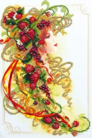 Kit di ricamo con perline - Generosa estate - Charivna Mit Affare