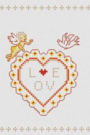 Kit per ricamo a punto croce con perline - Love - Marie Coeur Direttamente Dal Produttore