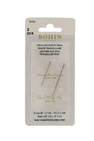 Affare Bohin, Aghi Speciali per Pelle n. 7 e 3/0, 2 pz.