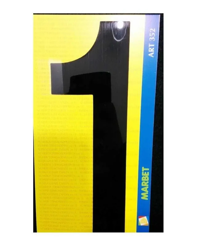 Applicazione Numero Termoadesivo Pvc Nero Grande Alto 18 Cm Prezzo Conveniente