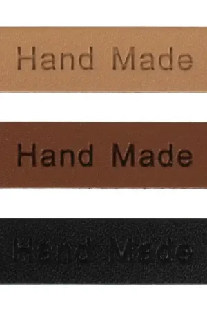 Occasione Confezione 6 Etichette Pelle - Handmade - Milward