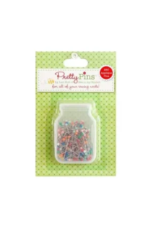 Pretty Pins - Box di 250 Spilli per Appliquè Prezzo Conveniente