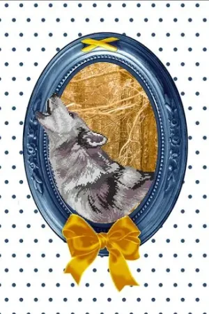 kit ricamo a punto croce - Il lupo - Marie Coeur Scelto Dai Clienti