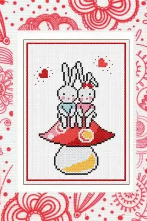 Must-Have kit ricamo a punto croce - Tenerezza - Marie Coeur