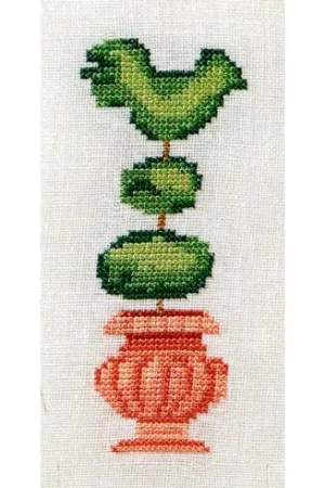 kit ricamo a punto croce - Albero gallo - Princesse Offerta