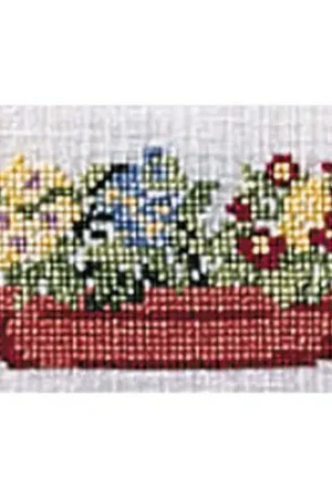 Promo Stagionale kit ricamo a punto croce - La giardiniera - Princesse