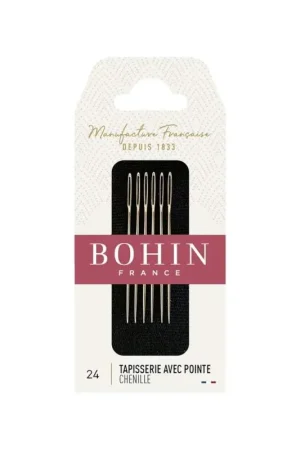 Bohin, Aghi per Ciniglia n. 24 A43F - 6 pz Popolare