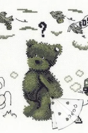 Esclusivo kit ricamo a punto croce - Ozone inquinamento - Marie Coeur