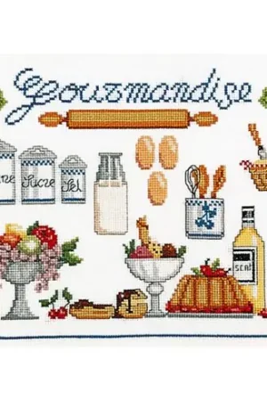 Soddisfatti O Rimborsati kit ricamo a punto croce - La golosità - Marie Coeur