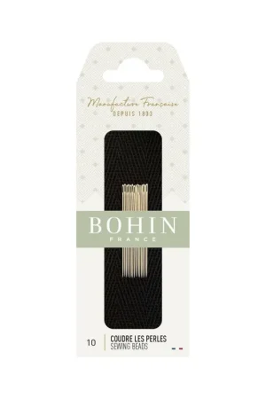 Non Perdere Bohin, Aghi per Infilare Perline n.10 - 15 Aghi Beading