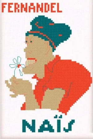 Compra Adesso kit ricamo a punto croce - Mini Fernandel Anais - Points de repère