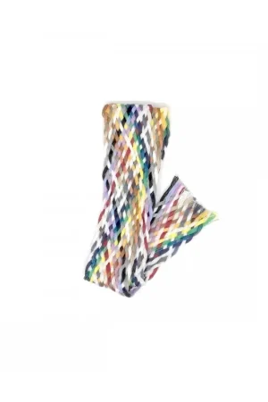 Treccia Multicolore in Cotone - 21 Colori Subito Disponibile