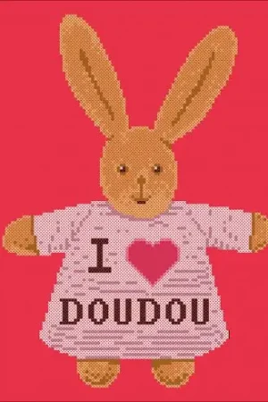 kit ricamo a punto croce - Mi piacciono i dudu ragazza - Points de repère Compra Oggi Stesso