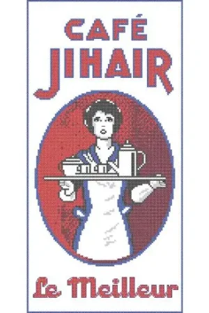 Compra Online kit ricamo a punto croce - Caffé Jihair - Points de repère