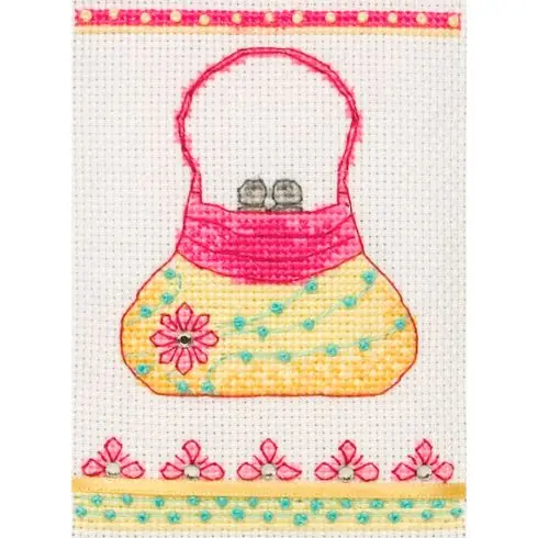 Spedizione Espresso kit ricamo a punto croce - Borsa orientale - Anchor