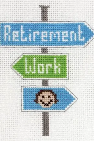 Popolare kit ricamo a punto croce - Pensione - Anchor