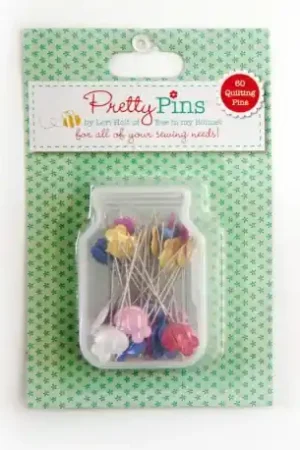 Affare Pretty Pins - 60 Spilli per Quilting - 0.7 x 45 mm