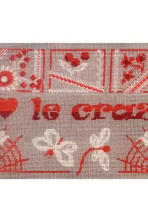 Ultima Occasione kit ricamo a punto croce - Love le crazy - Anagram