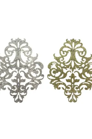 Applicazione moda termoadesiva patch lurex intagliata 11 , 5 x 9 cm Affare