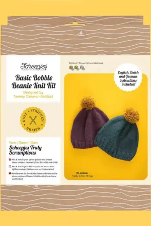 Kit per Lavorare a Maglia - Cappello Bobble - Scheepjes Affare