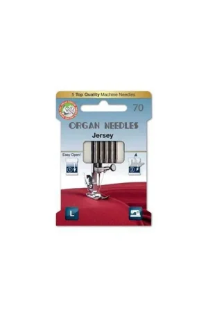 Aghi Jersey da 70 per Macchina da Cucire, EcoPack da 5 Aghi Compra Oggi Stesso