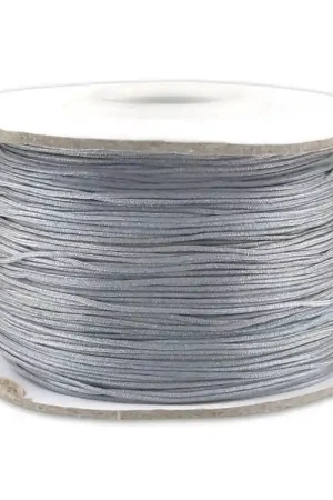 Fil de jade - Fil nylon tressé 0.5 mm - Gris x150m Offerta Lampo