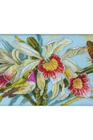 kit ricamo a punto croce - Giardino magico - RTO Ultime Pezzi