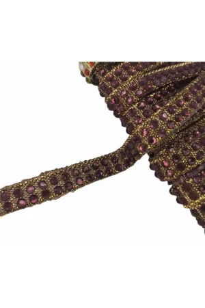 Solo Oggi Passamaneria Nastro Strass Termoadesivo Patch 2 File Alta 1 Cm