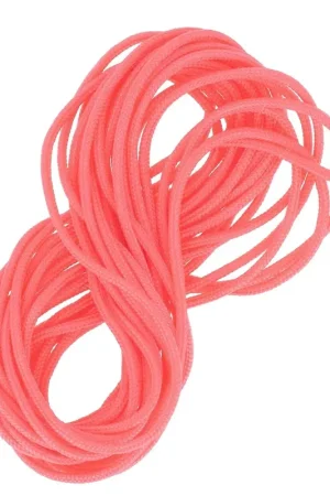 Più Venduto Fil de jade / Fil nylon tressé 1 mm Rose Peach x3 m